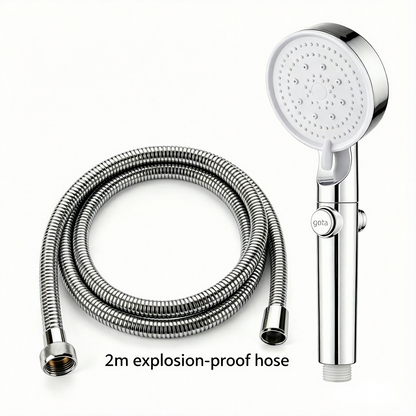 Hot sale🔥High Pressure Boosting Shower Head 360° Rotatable Water Saving Rainfall Nozzle