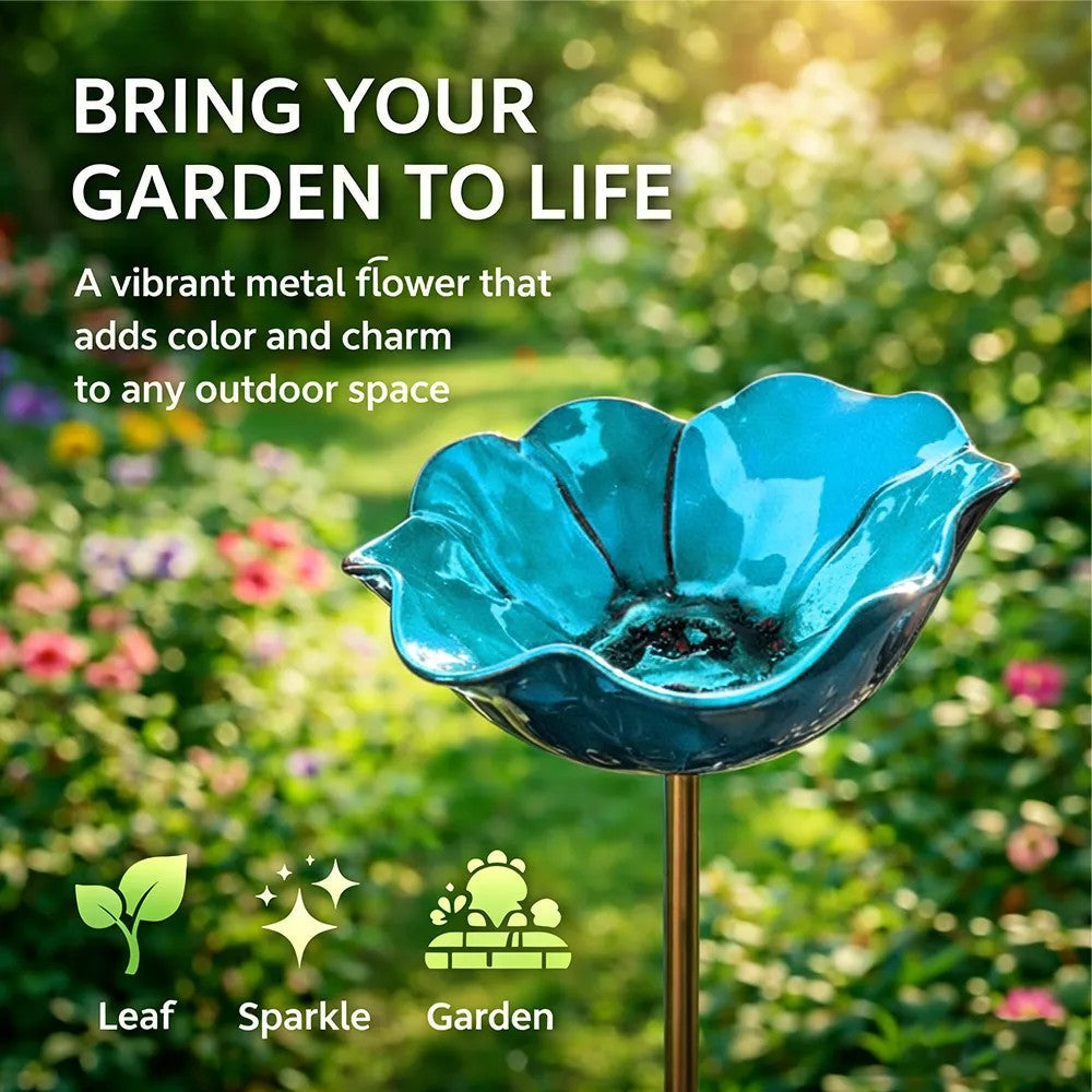 💖🎁2026 Mother's Day Gifts 50% Off--🐦🎁Handmade Flower Garden Stake🐦