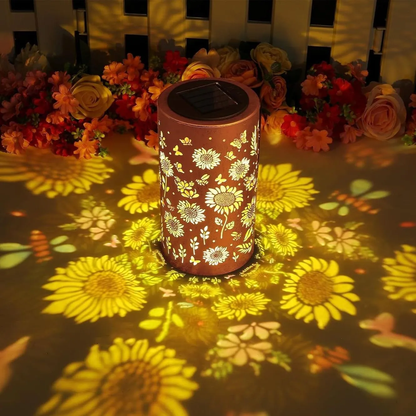 🔥HOT SALE🌞Colorful Sunflower Glow Solar Garden Lantern