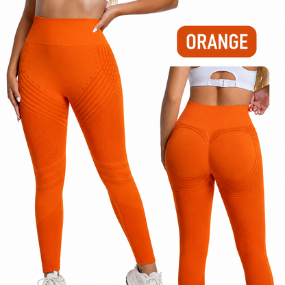High Waisted And Hip Lifting Yoga Elastic Quick Drying Tight Pants