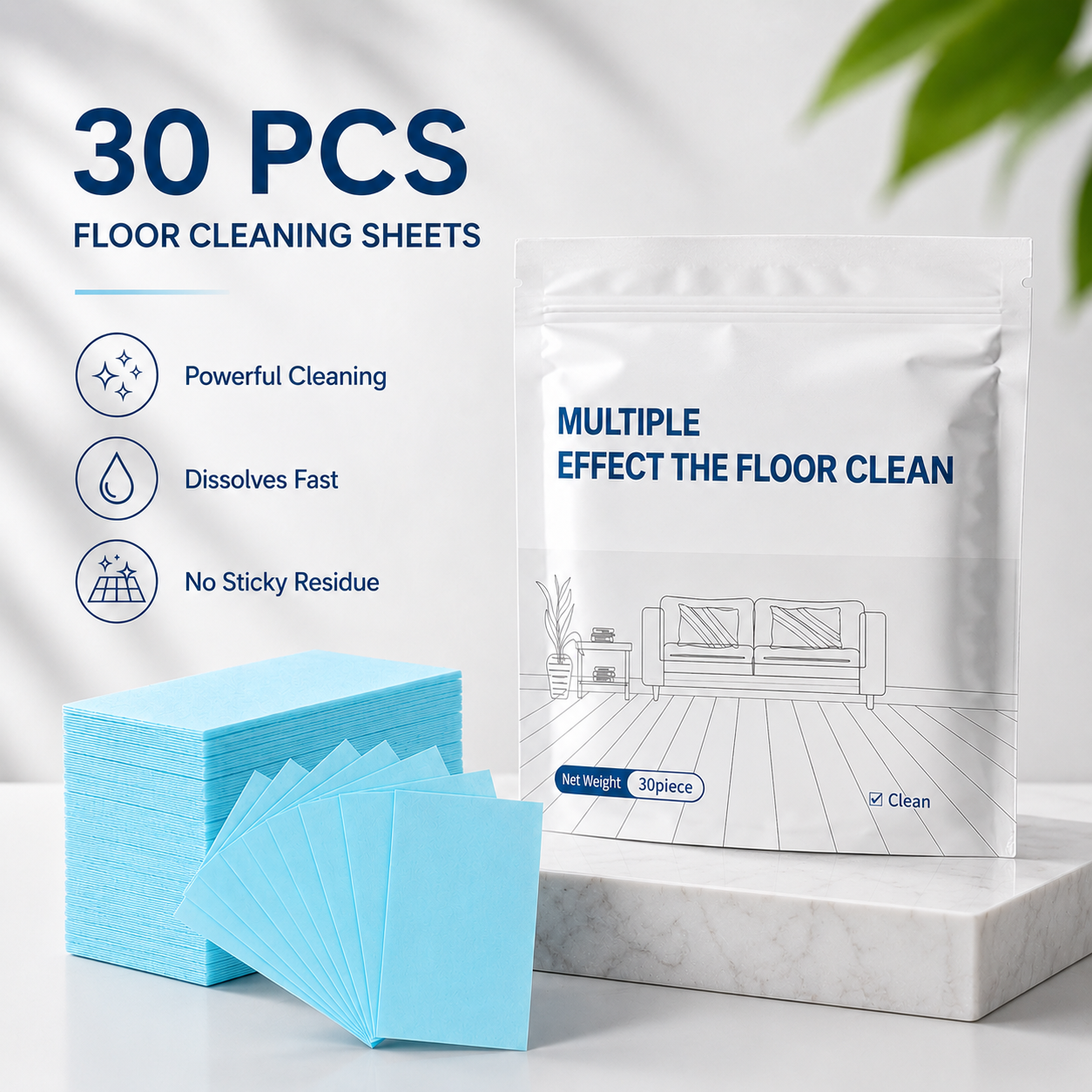 Floor Cleaner—Instant Cleaning, No Residue