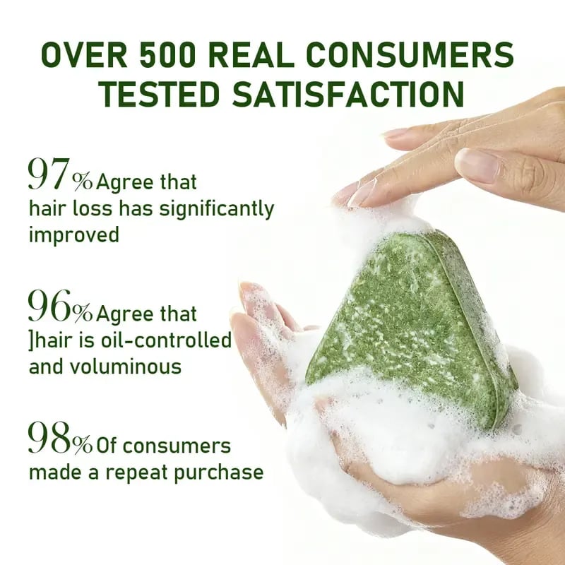 💖Hot 48% OFF🌹🌿✨ Anti Hair Loss Shampoo Bar