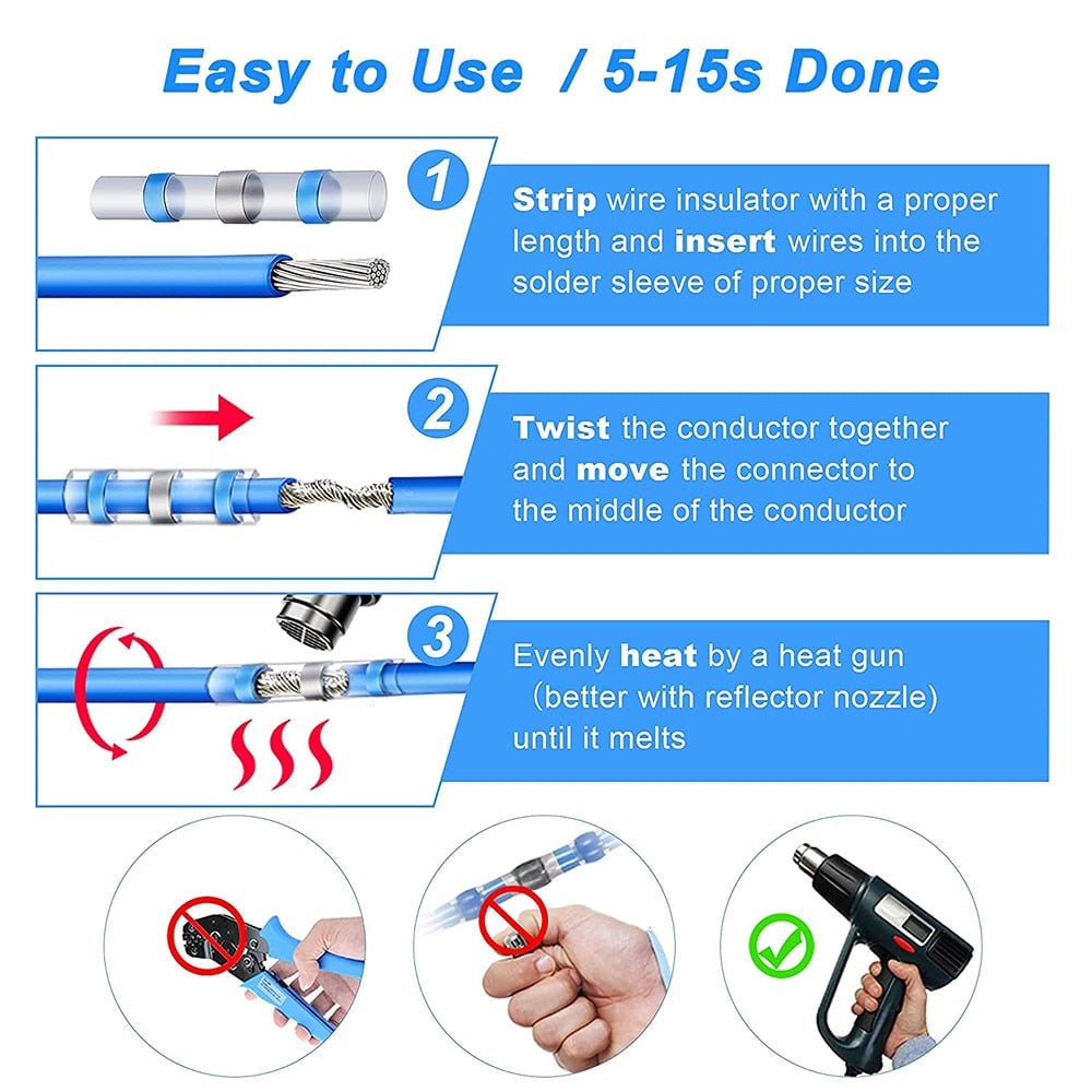 🔥LAST DAY 50% OFF🔥Solder Seal Wire Connectors